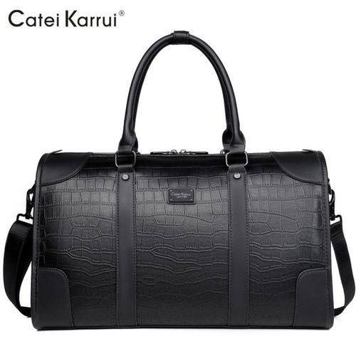 CATEI Tourism/Business Travel Handbag - Strong Long Lasting Genuine Pure Leather Luggage Bags