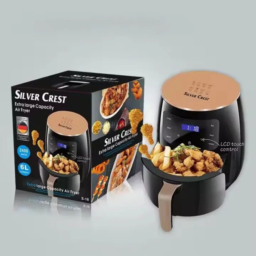 6 Litres Silver Crest Air Fryer