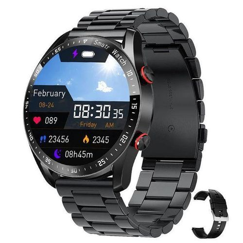 Bluetooth Call Smart Watch Men Measure Heart Rate Health Blood Pressure Smartwatches
