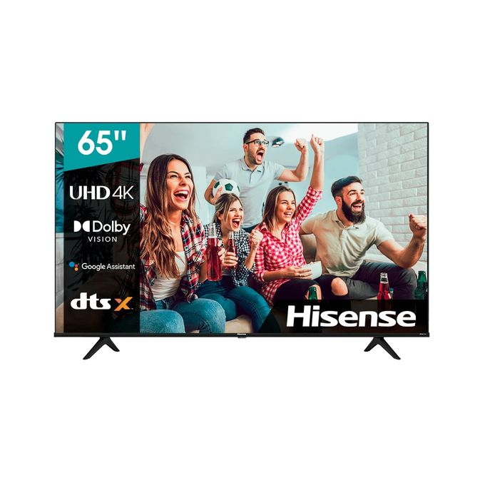 Hisense 65" UHD 4K SMART TV, 3 HDMI, 2 USB, 1 AV, Free Wall Bracket, WIFI, LAN 65A6N