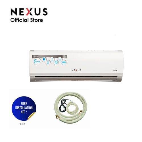 Nexus 1.5HP Inverter Air Conditioner (NX-MSHFB-012CR) + Free Installation Kit