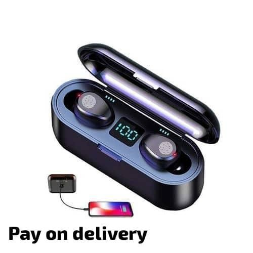 Wireless 5.0 Bluetooth Headset 8 Stereo Hear Pod