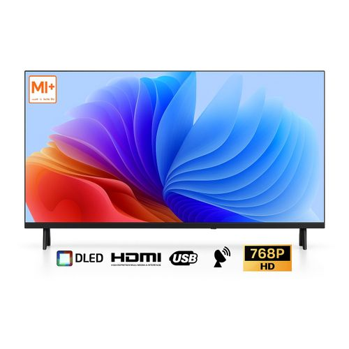 Mi+ 32'' Inches Frameless HD LED TV-Black + 1 YEAR WARRANTY (MIJ-3220)