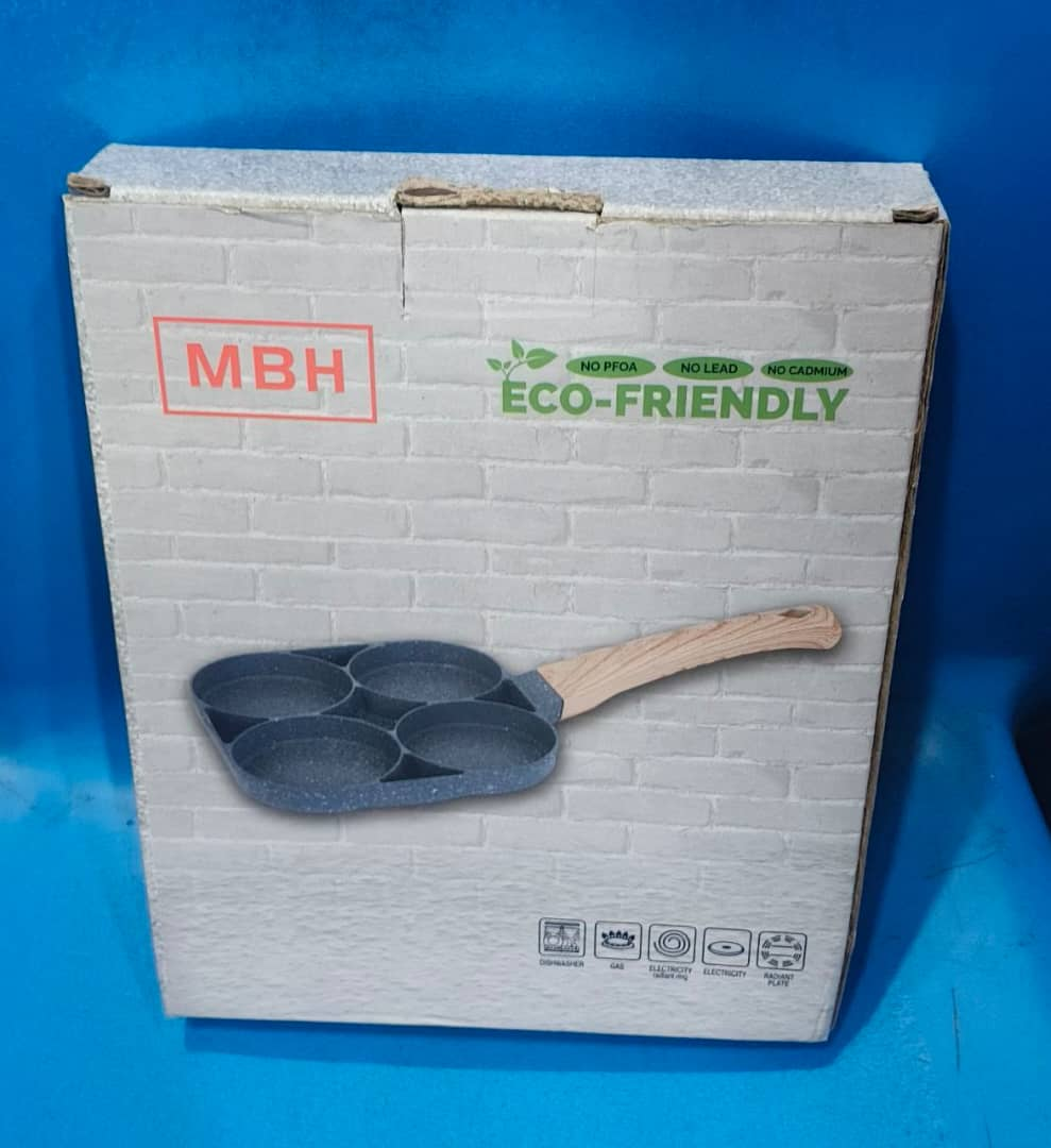 4 Holes Fry Pan