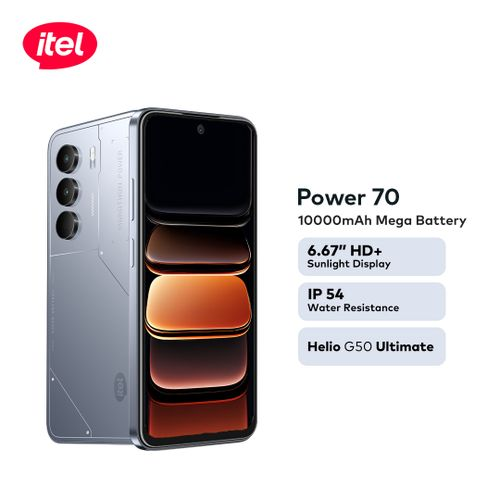 itel Power 70 6.67'' HD 8GB RAM/128GB ROM P70 6000mAh+4000mAh