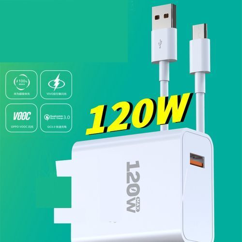 Ace-Type TypeC Charger 120W Fast Android USB Cable Samsung IPhone C FOR PHONES