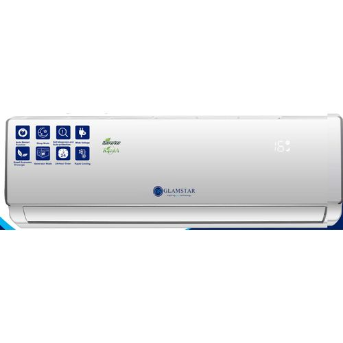 Glamstar 1.0HP Inverter Split Copper Air Conditioner (GAC-S09R4-IN) + Free Installation Kit & 12 Months Warranty