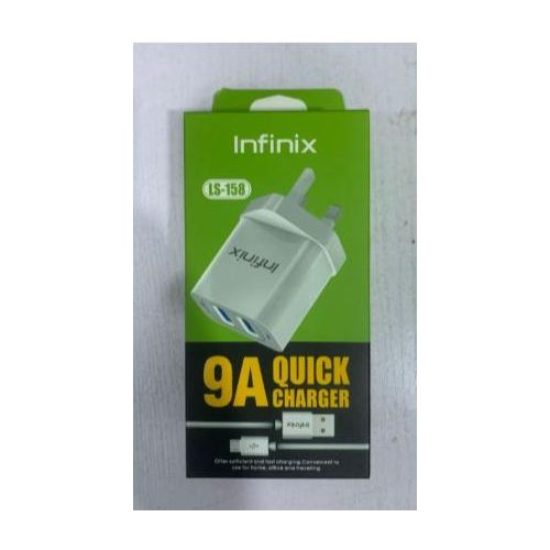Infinix 2 USB 9A Super Fast Adaptive Charging For Android Phones