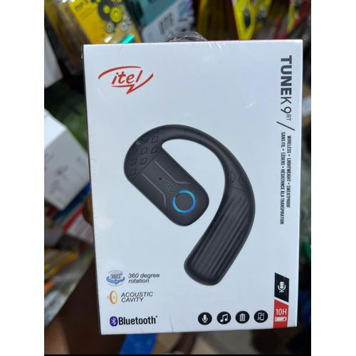 itel One Ear Wireless Earbuds, Compact Size, Single-Ear Hanging Design,Suitable for Sports, Office and Business Use, Compatible with Mobile Phones