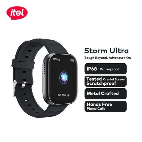 itel Storm Ultra Smartwatch – 2.02" HD, Bluetooth Call, ISW-023