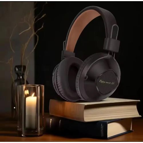 Headphone - Wireless Over-Ear Noise Cancellation Headphones with Bluetooth 5.3, TF Card Slot, Built-in Mic,