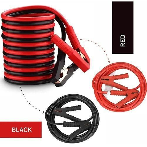 Jump (500AMPS) (4meters Long) Auto Car Battery Start Booster Jump Starter Cable Cord Jumper Wire For All Cars, Trucks, Buses, Trailers Et