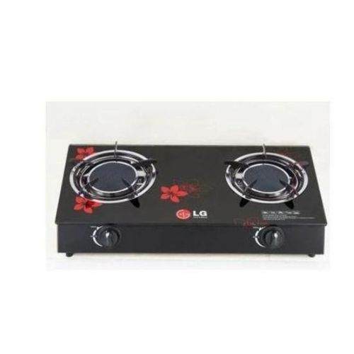 LG, Infrared Glass Tabletop Gas Stove Two Burner