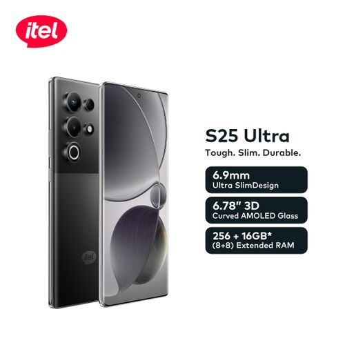 itel S25 Ultra 6.78" AMOLED 256+8 4G Android