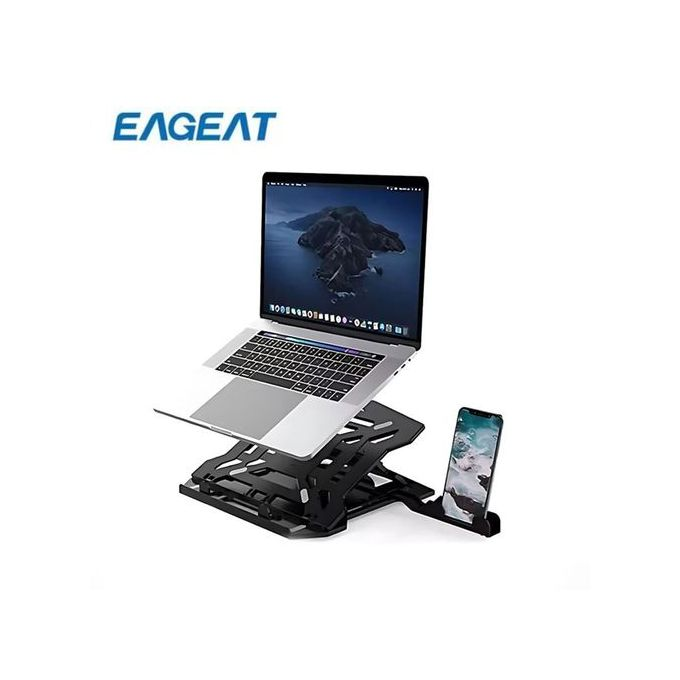 EAGEAT Portable Laptop Stand With Mobile Phone Support 2 In 1