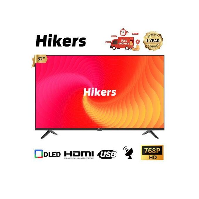 32'' Inches Frameless HD LED TV-Black