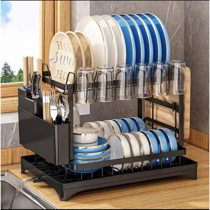 2 Layers Plate Rack