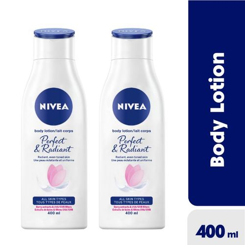 2 NIVEA Perfect & Radiant Body Lotion For Women